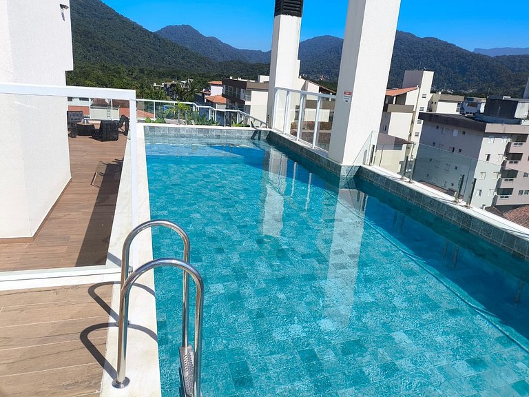 Alto Padrão Jacuzzi aquecida, piscina e 2 suítes